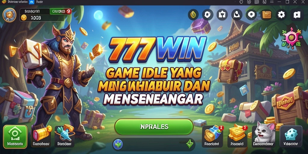 Screenshot 777WIN yang menunjukkan gameplay Idle yang seru.