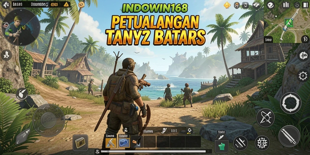Tampilan gameplay Open World yang menakjubkan dalam INDOWIN168.