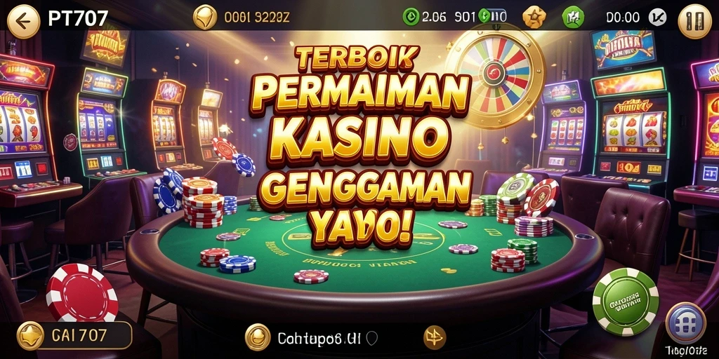 Tampilan gameplay PT707 yang seru dan mengasyikkan.