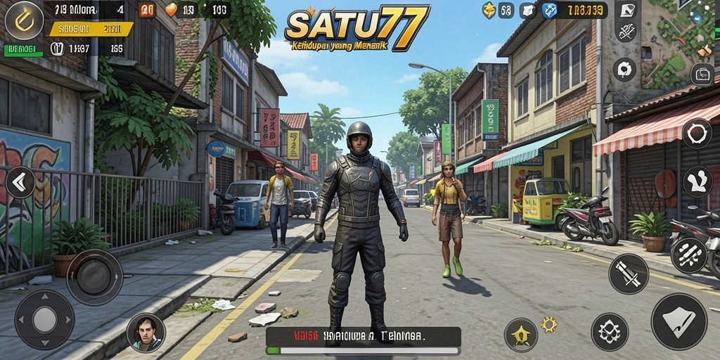 Screenshot menampilkan gameplay menarik dari <strong>SATU77</strong> yang menggambarkan simulasi kehidupan yang seru.