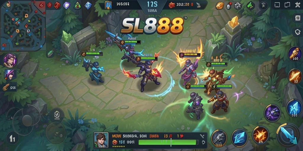Gameplay SL888 yang menegangkan dan penuh aksi.