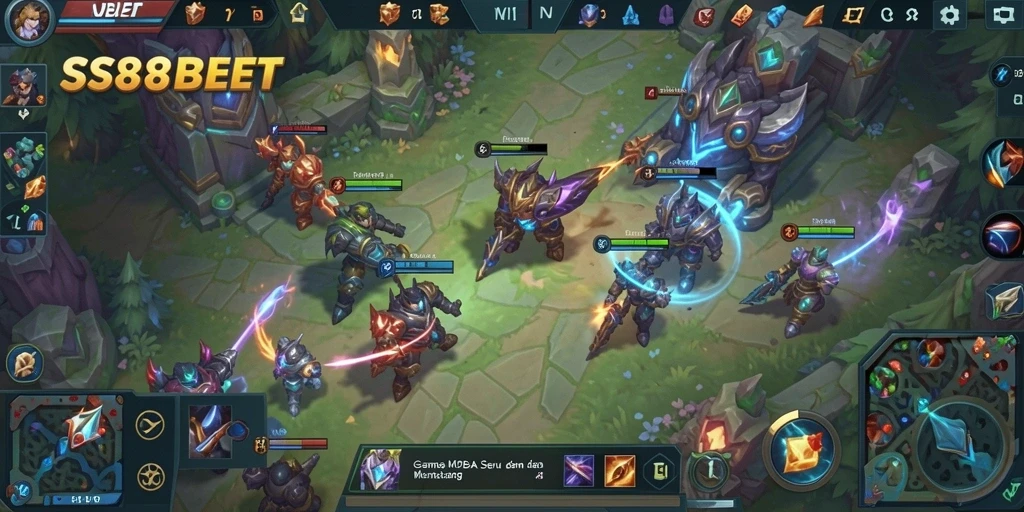 Tampilan gameplay seru dan strategis di SS88BET.
